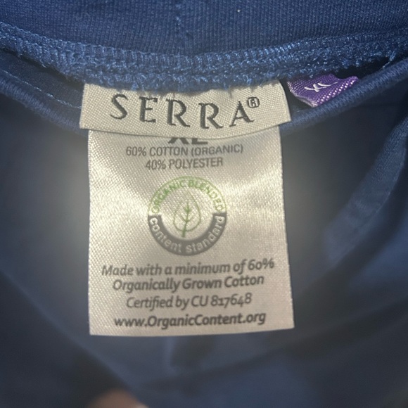 Serra Navy Blue Organic Cotton Skirt #skirt #pockets - Picture 7 of 7